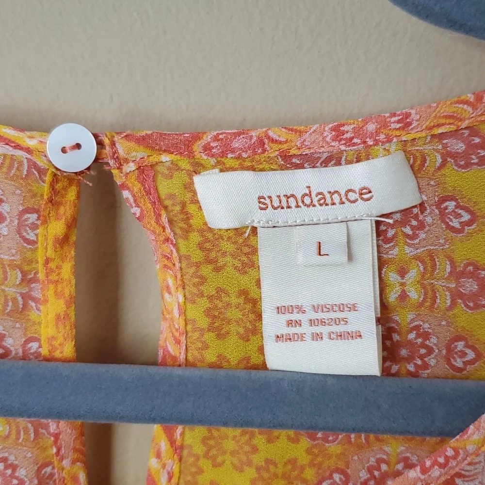 Sundance Go Beyond Embroidered Tunic Size L - Picture 4 of 7